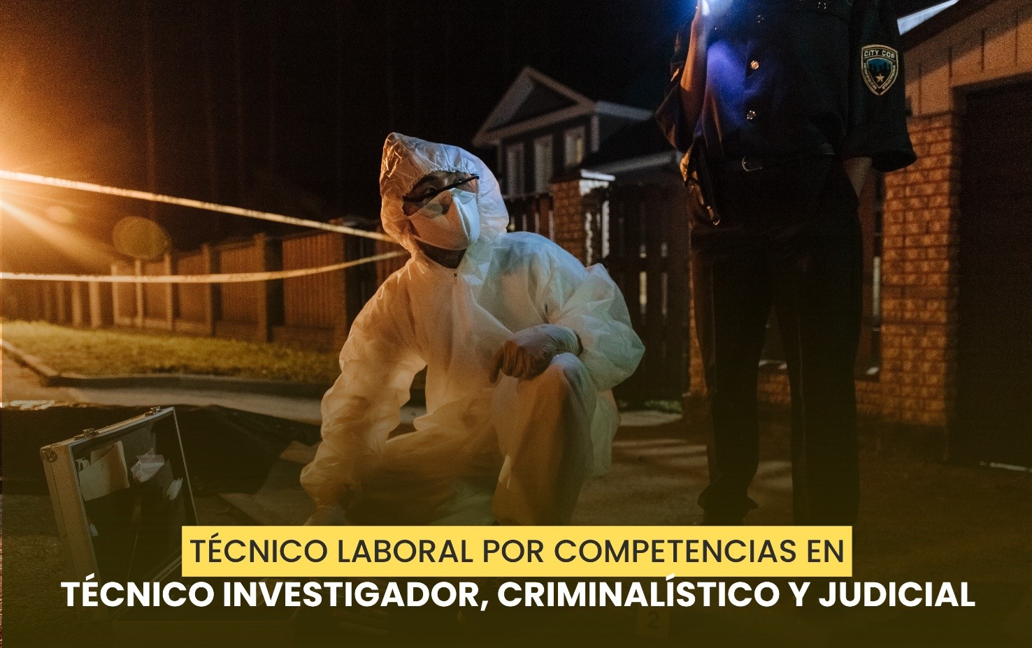Técnico investigador, criminalístico y judicial